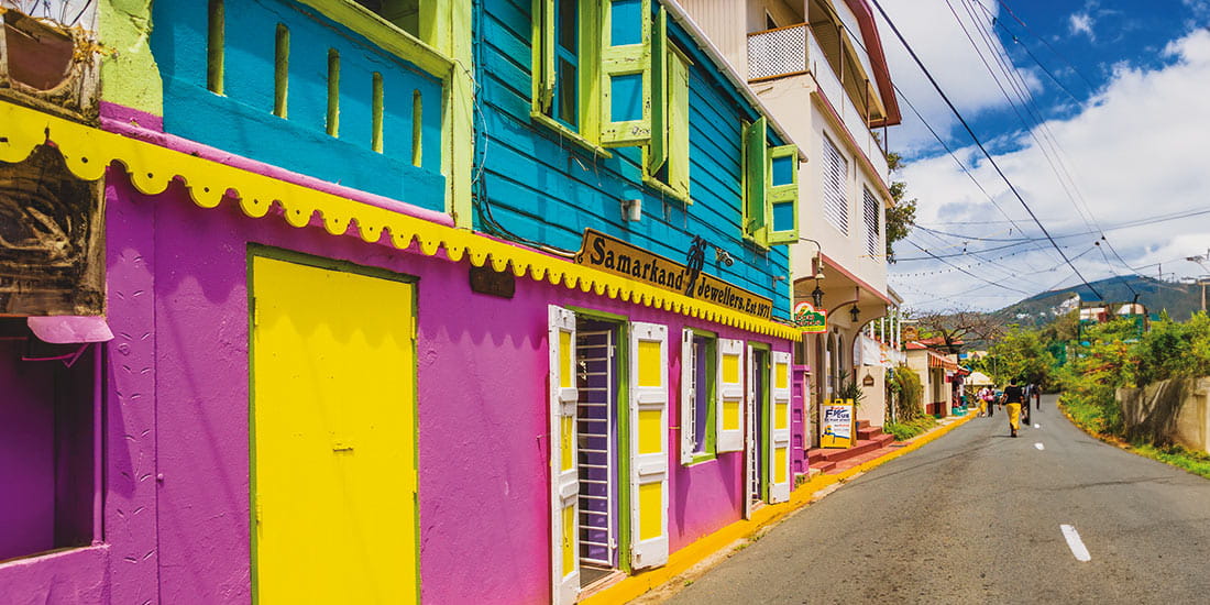 The colourful Virgin Islands